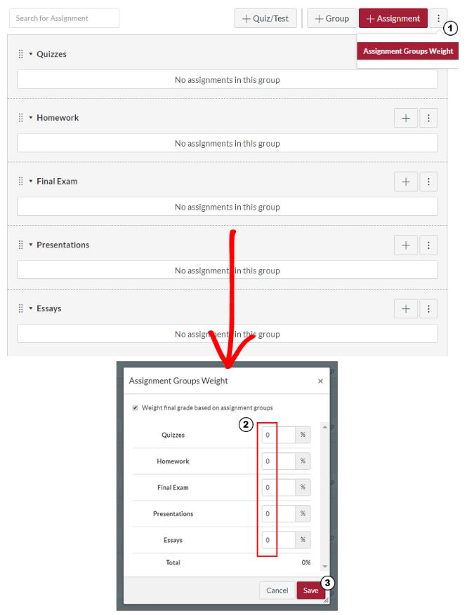Create Assignment Groups In Canvas Fox Tutorials