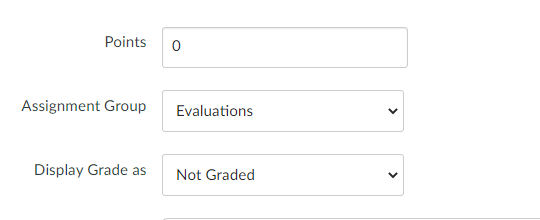 Display Grade as Not Graded
