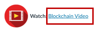 Text example of Watch: Video with the video linked in blue font