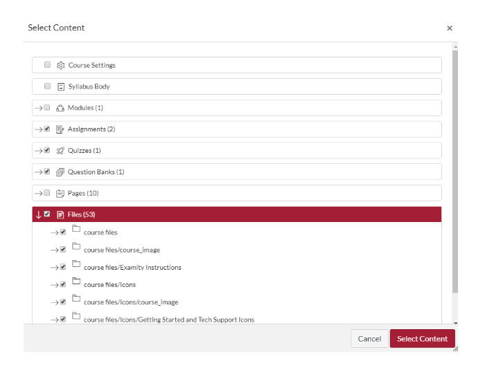 Copying Specific Content - Step 2