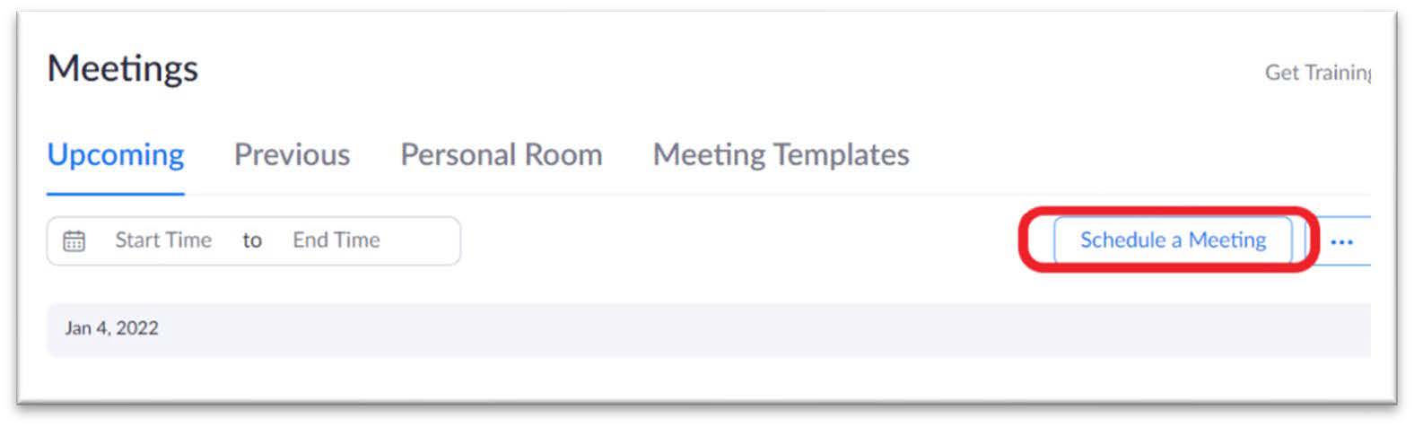 Zoom: Meetings UI