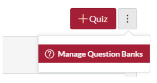 Manage Question Banks